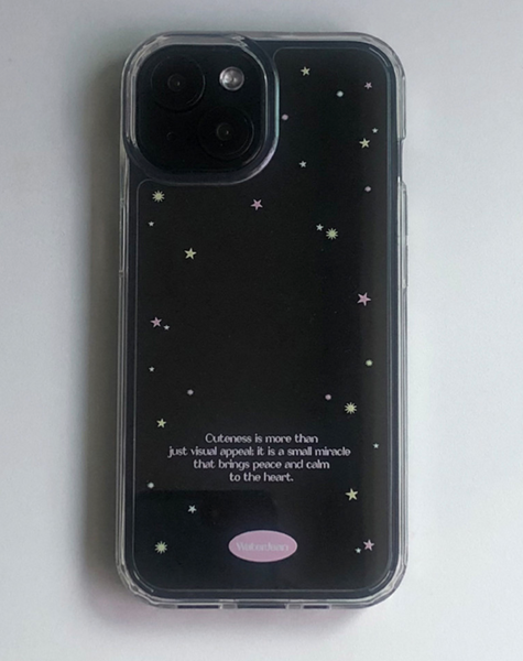 [WATERJEAN] Cosmic Dust Jelly Phone Case