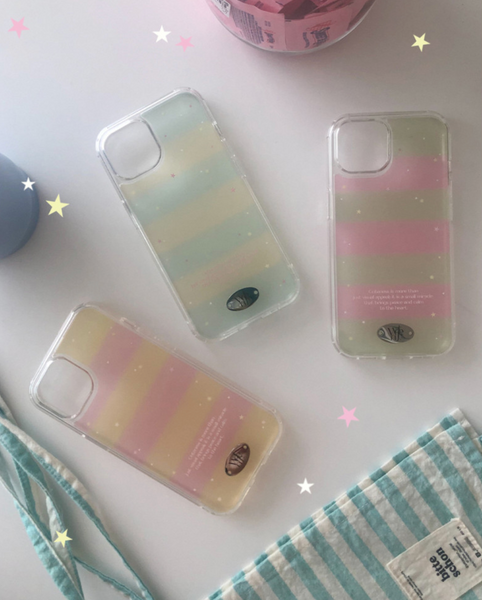 [WATERJEAN] Cosmic Dust (Pastel ver.) Jelly Case