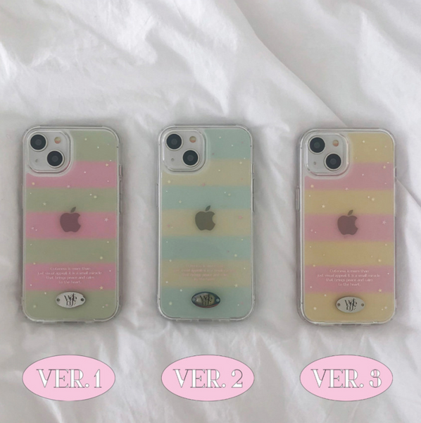 [WATERJEAN] Cosmic Dust (Pastel ver.) Jelly Case