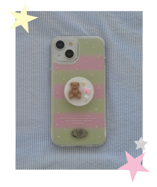 [WATERJEAN] Cosmic Dust (Pastel ver.) Jelly Case