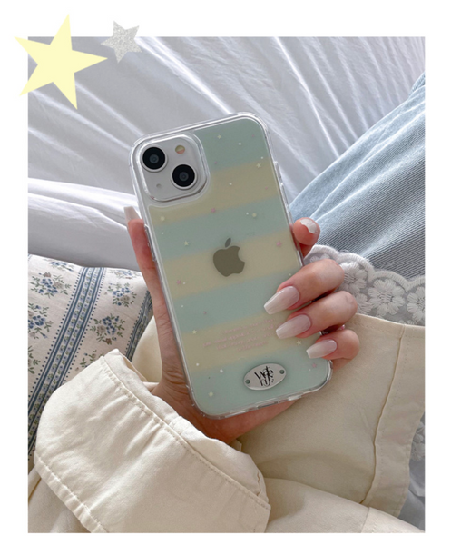 [WATERJEAN] Cosmic Dust (Pastel ver.) Jelly Case