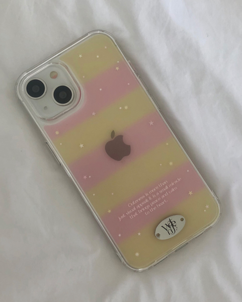 [WATERJEAN] Cosmic Dust (Pastel ver.) Jelly Case