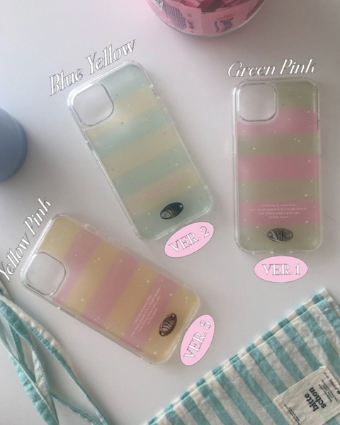 [WATERJEAN] Cosmic Dust (Pastel ver.) Jelly Case