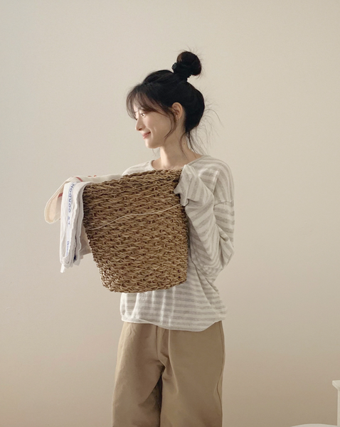 [SLOWAND] # SLOWMADE Autumn Stripe Knitwear