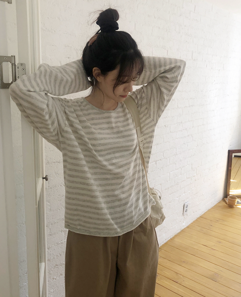 [SLOWAND] # SLOWMADE Autumn Stripe Knitwear