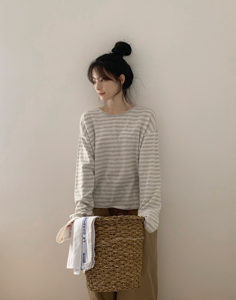 [SLOWAND] # SLOWMADE Autumn Stripe Knitwear