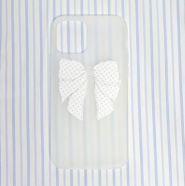 [LILY DAILY] Classic Ribbon Jelly Phone Case