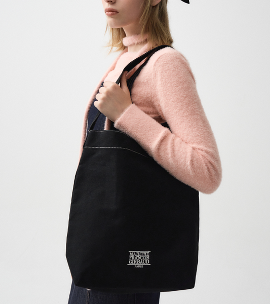 [MARITHÉ FRANÇOIS GIRBAUD] CLASSIC LOGO BUCKET BAG black