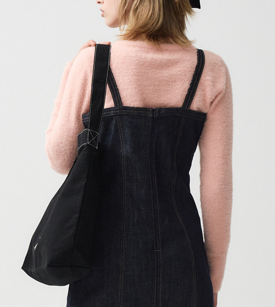 [MARITHÉ FRANÇOIS GIRBAUD] CLASSIC LOGO BUCKET BAG black