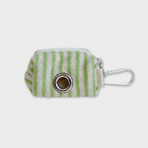 [unfold] Stripe Terry Poop Bag (Green)