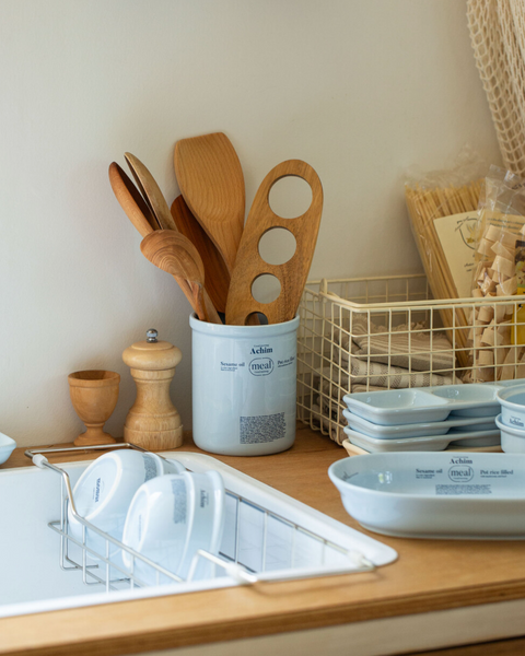 [momur] [weekend 9] Cutlery Container Sky Blue