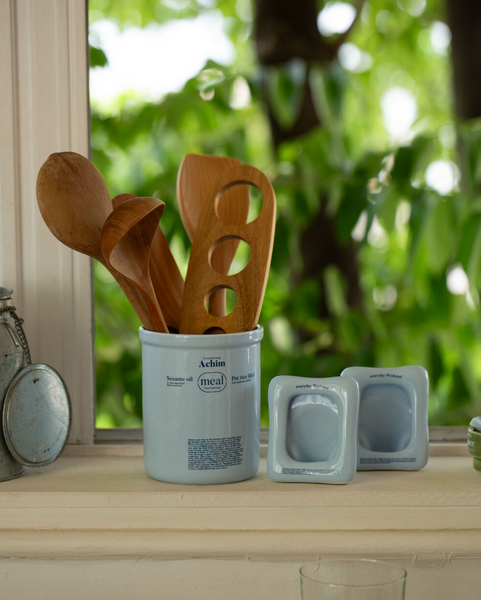 [momur] [weekend 9] Cutlery Container Sky Blue