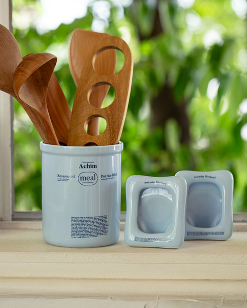 [momur] [weekend 9] Cutlery Container Sky Blue