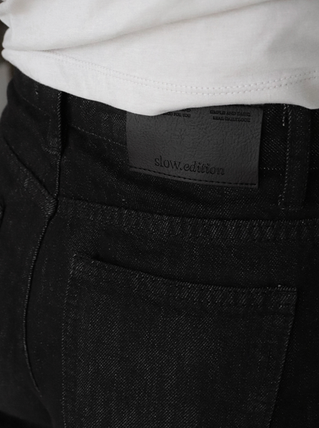 [SLOWAND] # SLOWMADE Hours Non-fade Saint Jean Denim Pants