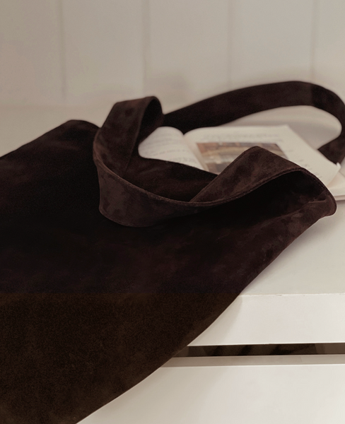 [SLOWAND] Hopper Real Suede Leather Shoulder Bag