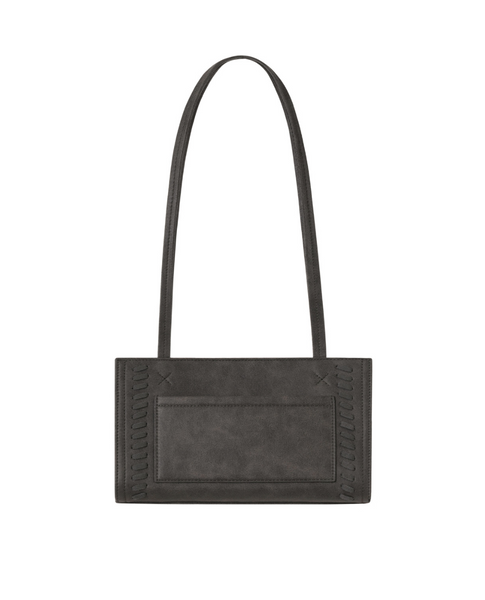 [STANDOIL] Oblong Bag Lace Up (Black)