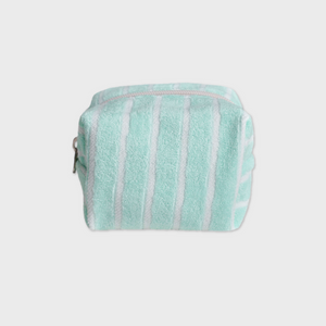 [unfold] Stripe Terry Pouch (Tiffany)