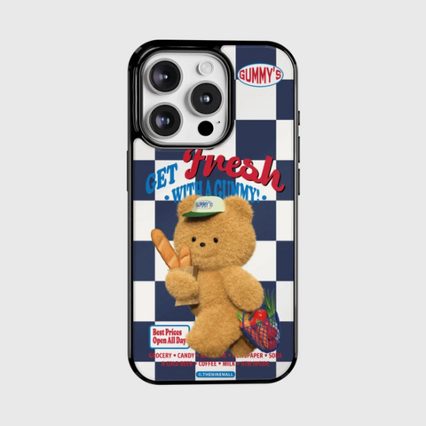 [THENINEMALL] Gummys Fresh Market Glossy Bumper Case