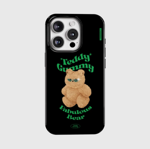 [THENINEMALL] Stand Fabulous Bear Bumper Case