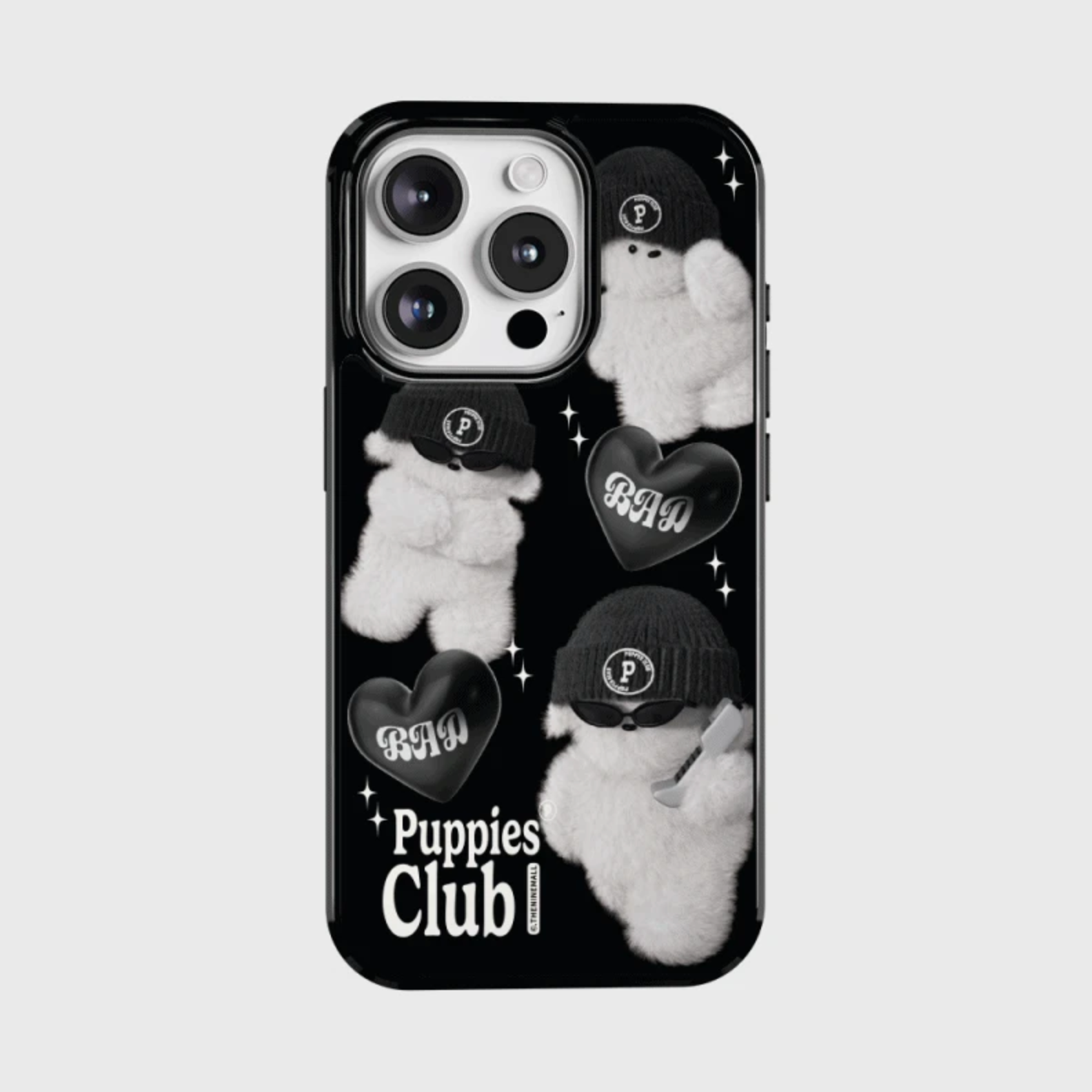 [THENINEMALL] Pattern Bad Puppy Bumper Case