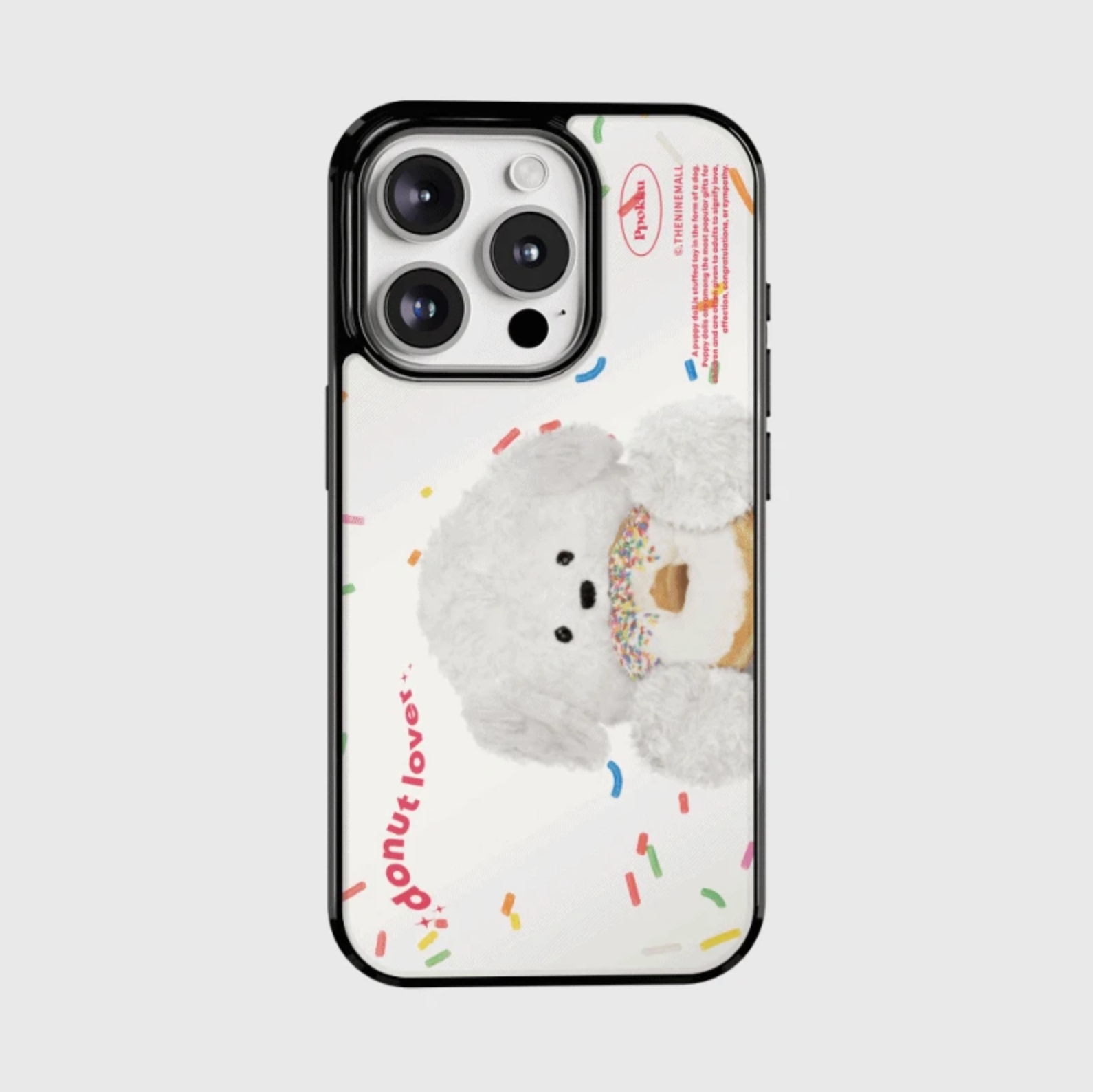 [THENINEMALL] Sprinkle Donut Ppokku Bumper Case