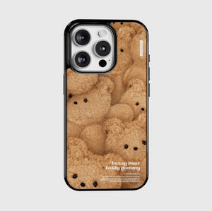 [THENINEMALL] Huddling Teddy Bumper Case