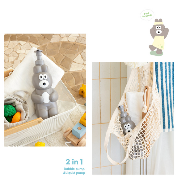 [Brunch Brother] Bunny & Puppy Dispenser 2P Set