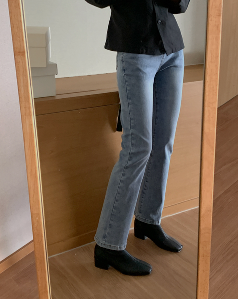 [FROM HEAD TO TOE] Indi Bootcut Denim Pants (Hidden Banding) (Short/Long Ver.)