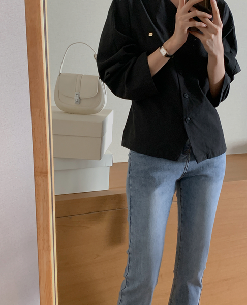 [FROM HEAD TO TOE] Indi Bootcut Denim Pants (Hidden Banding) (Short/Long Ver.)