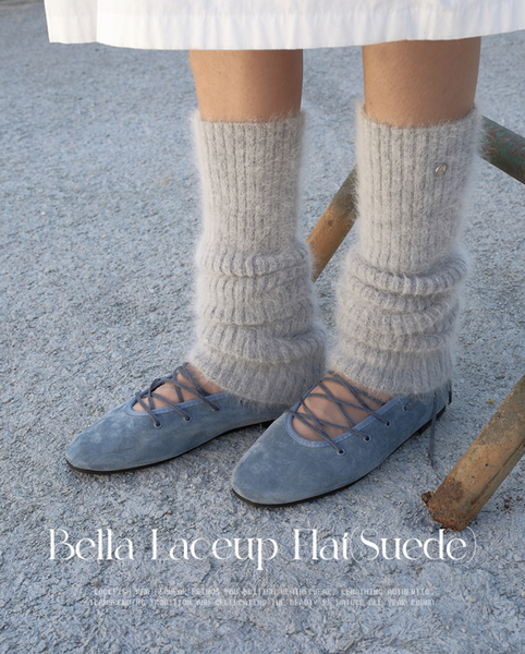 [Rockfish Weatherwear] BELLA LACEUP FLAT(SUEDE)