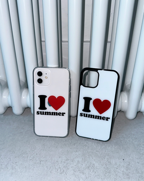 [rincomma] [custom] I LOVE~ Phone Case (文字請在結帳時備註)