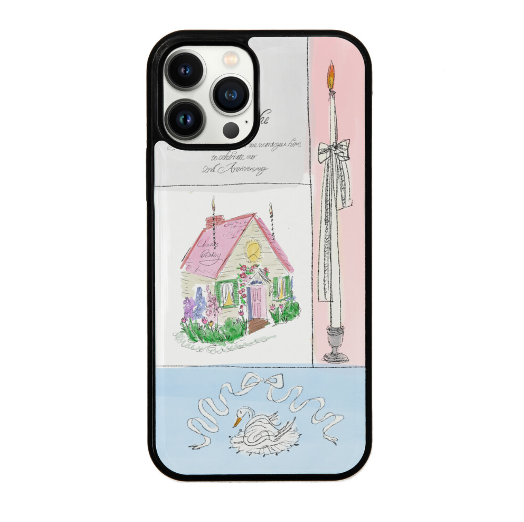 [Dimanche] VINTAGE HOUSE Phone Case (3Types)