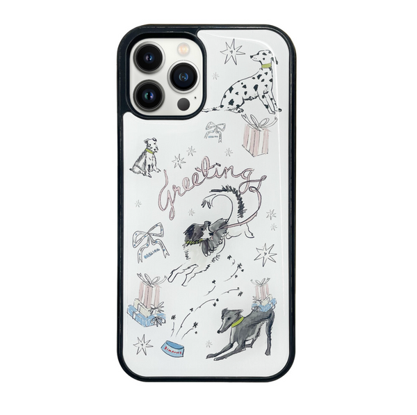 [Dimanche] LEAPY BIRTHDAY (WHITE) Phone Case (2Types)