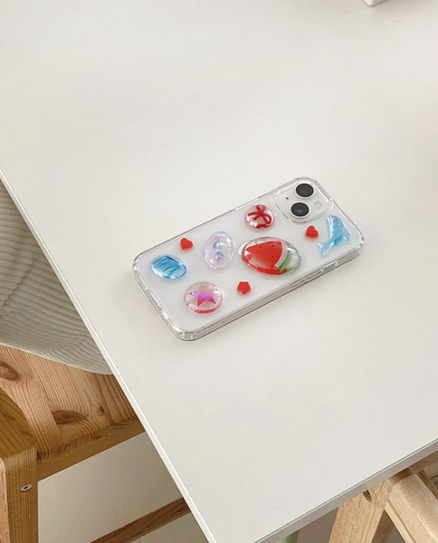 [Happy Go Lucky] Hot Summer Resin Phone Case