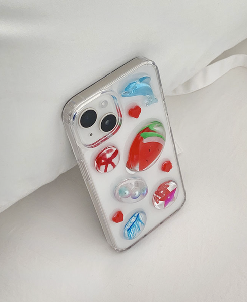 [Happy Go Lucky] Hot Summer Resin Phone Case