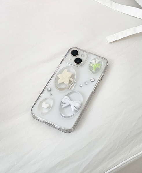 [Happy Go Lucky] Daffodil Resin Phone Case