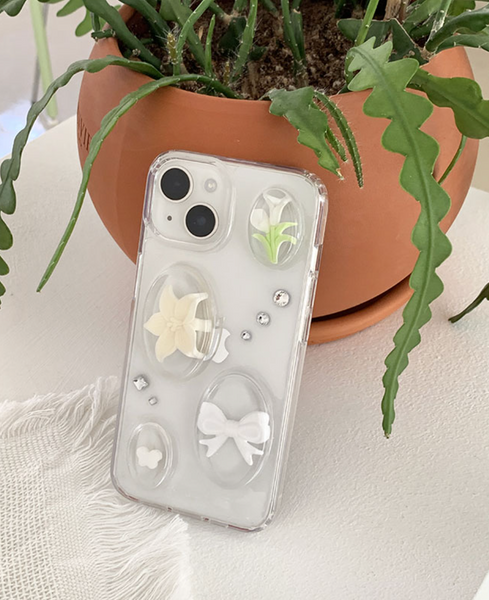 [Happy Go Lucky] Daffodil Resin Phone Case