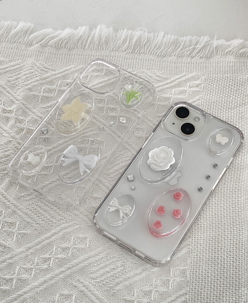 [Happy Go Lucky] Daffodil Resin Phone Case