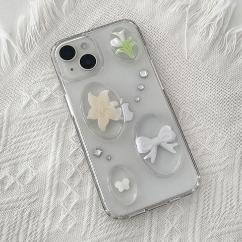 [Happy Go Lucky] Daffodil Resin Phone Case