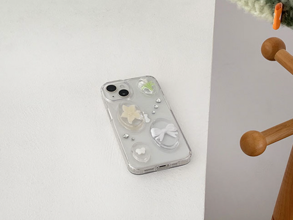 [Happy Go Lucky] Daffodil Resin Phone Case