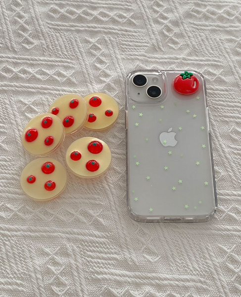 [Happy Go Lucky] Tomato 🍅 Resin Phone Case