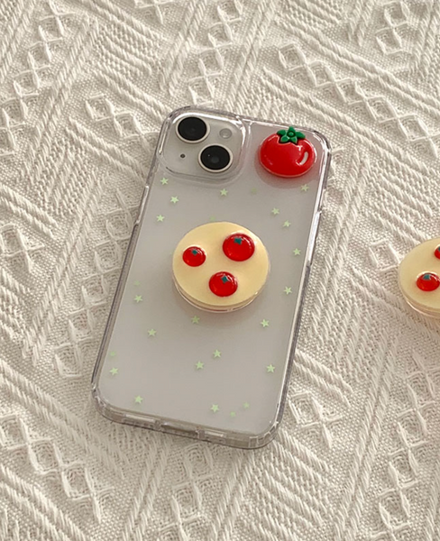 [Happy Go Lucky] Tomato 🍅 Resin Phone Case