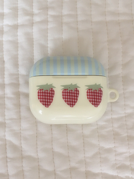 [1081] Strawberry 🍓 ! Airpods Case