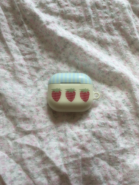 [1081] Strawberry 🍓 ! Airpods Case