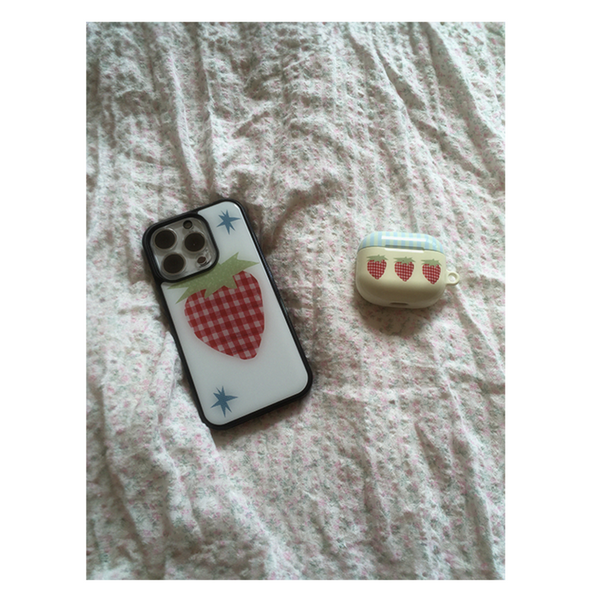 [1081] Strawberry 🍓 ! Airpods Case