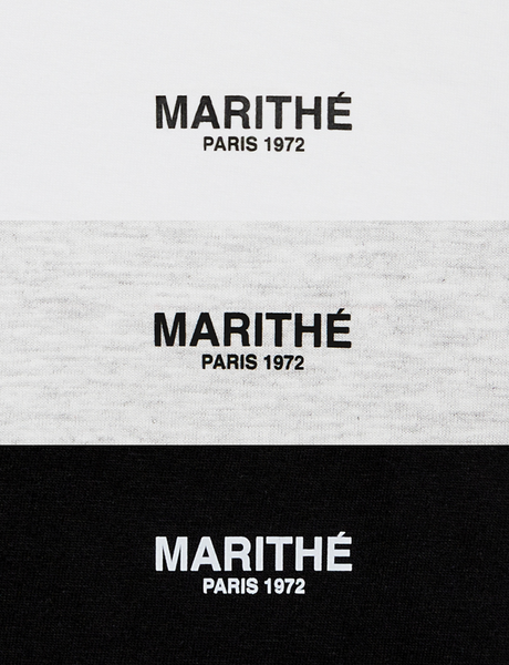 [MARITHÉ FRANÇOIS GIRBAUD] 3PACK SMALL REGULAR LOGO TEE mix