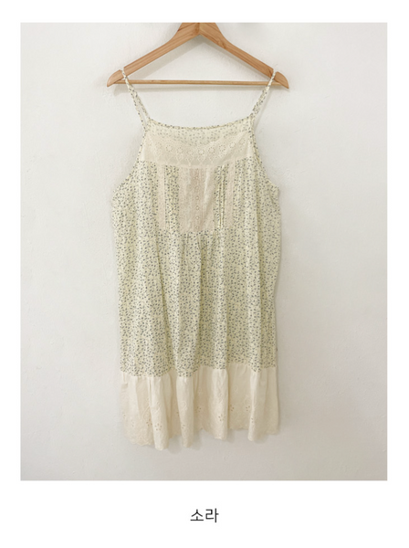 [VINVLE] The Vet Flower Lace Dress