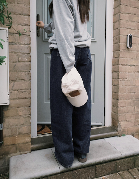 [SLOWAND] # SLOWMADE Hourline Wide Denim Pants