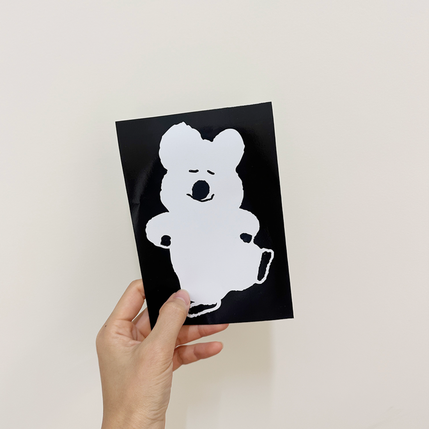 [Dinotaeng] HAPPY QUOKKA WINDOW STICKER