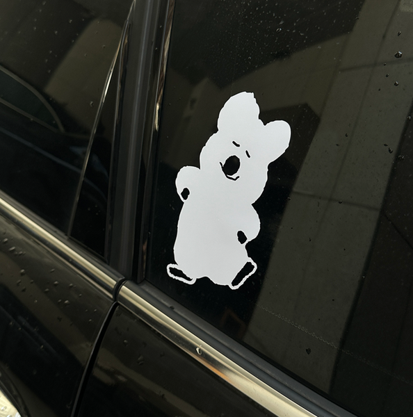 [Dinotaeng] HAPPY QUOKKA WINDOW STICKER